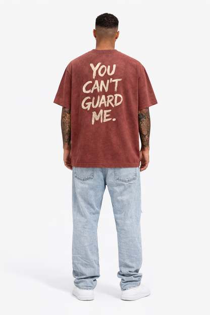 T-shirt "You can't guard me"