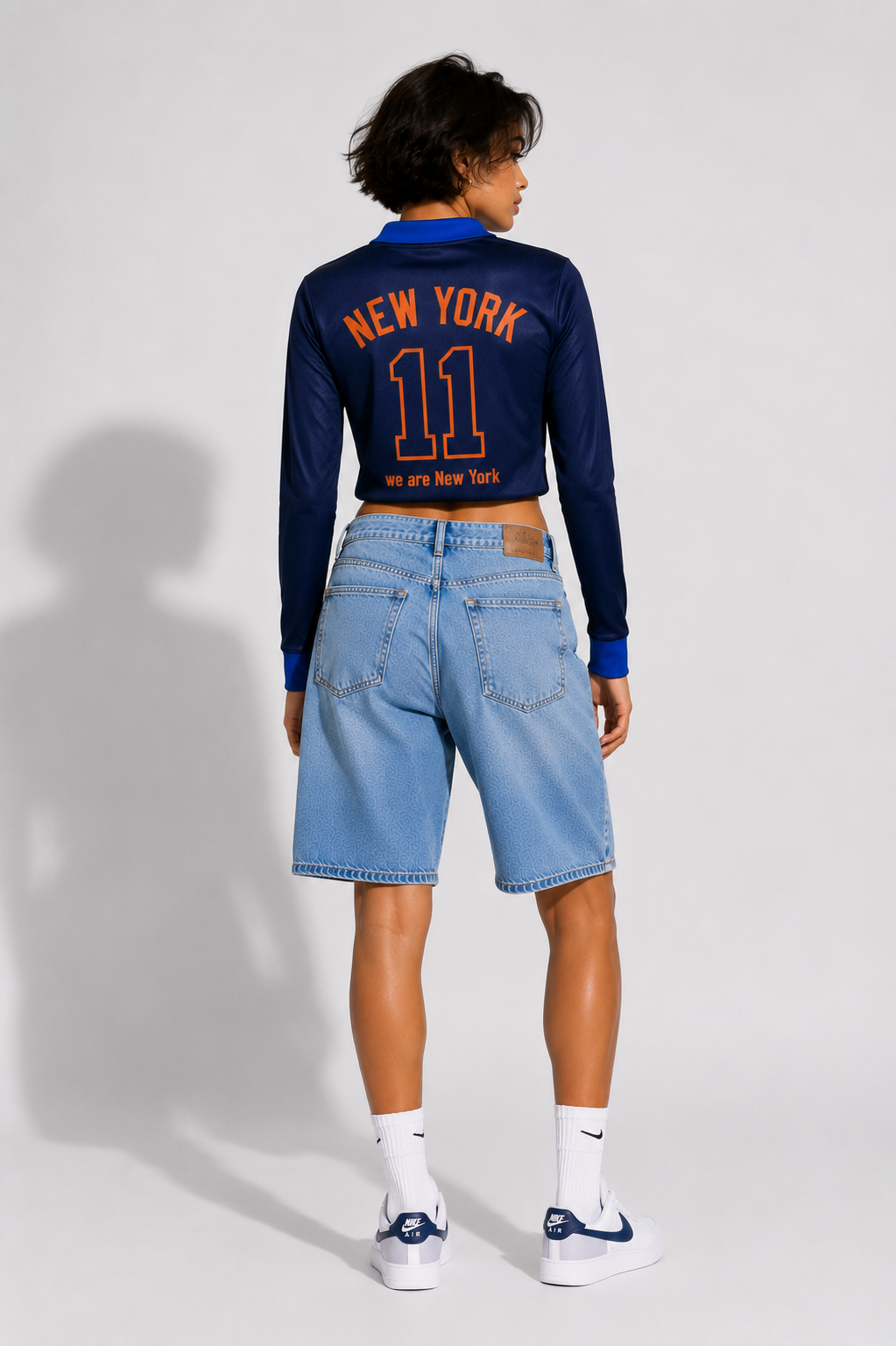 T-shirt crop top World cup X 4Bro N.Y