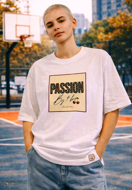 T-shirt collection "Girlie cloth" "Passion"