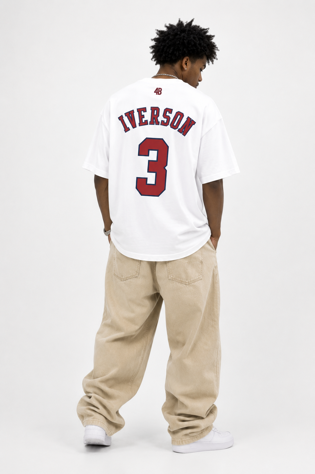 T-shirt manches courtes "players edition fans iverson"