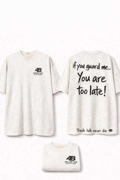 T-shirt "if you guard me"