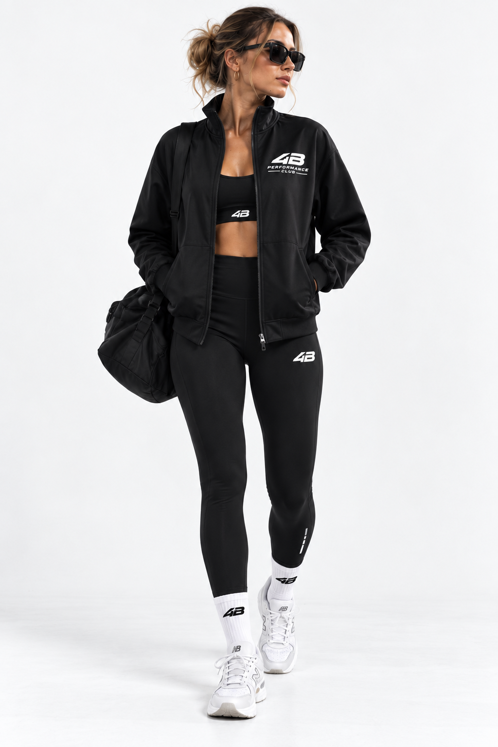Veste de Sport 4B Performance Club – Noire