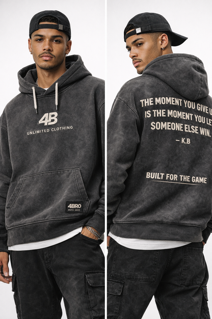 Sweat a capuche Built for the game