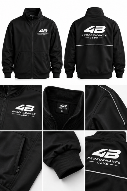 Veste de Sport 4B Performance Club – Noire
