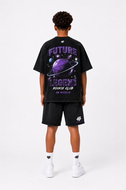 T-shirt Oversize Enfant Rookie Club | Future Legend
