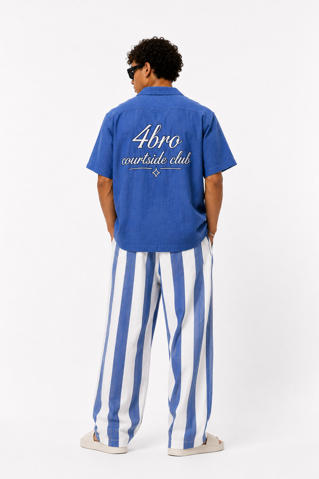 Chemise manches courtes "courtside club"