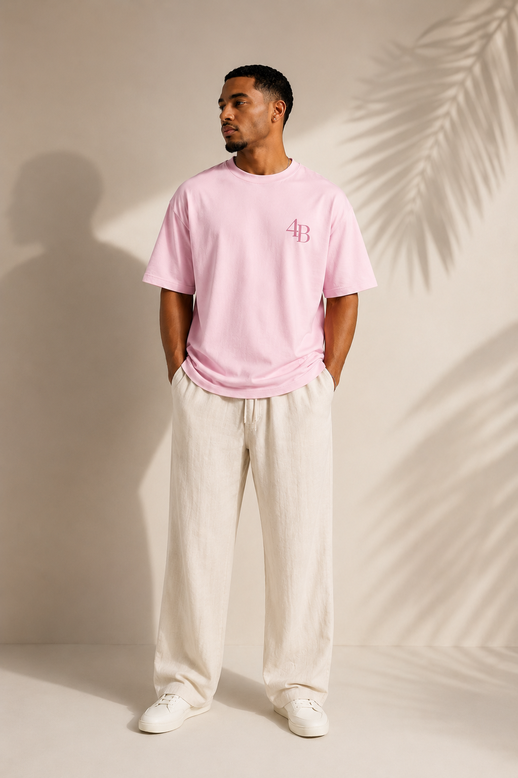 T-shirt manches courtes "courtside club pink edition"