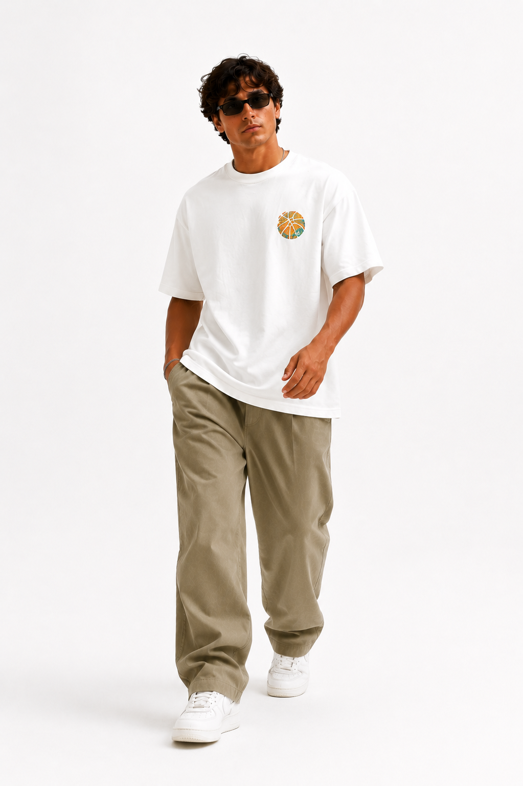 T-shirt manche courte "mosaic summer drop""