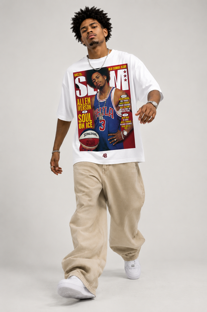 T-shirt manches courtes "players edition fans iverson"