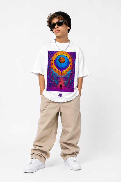 T-shirt manches courtes "b ball monsters"
