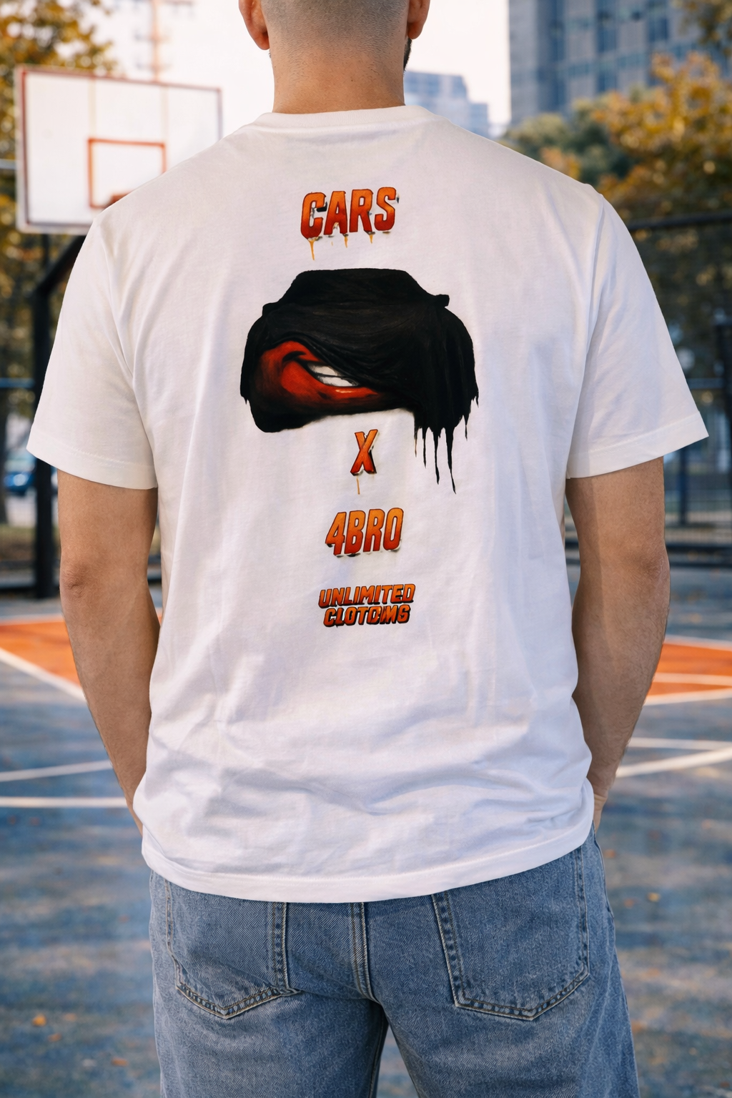 T-shirt édition limitée "Cars x 4bro"