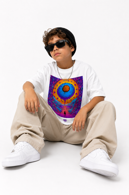 T-shirt manches courtes "b ball monsters"