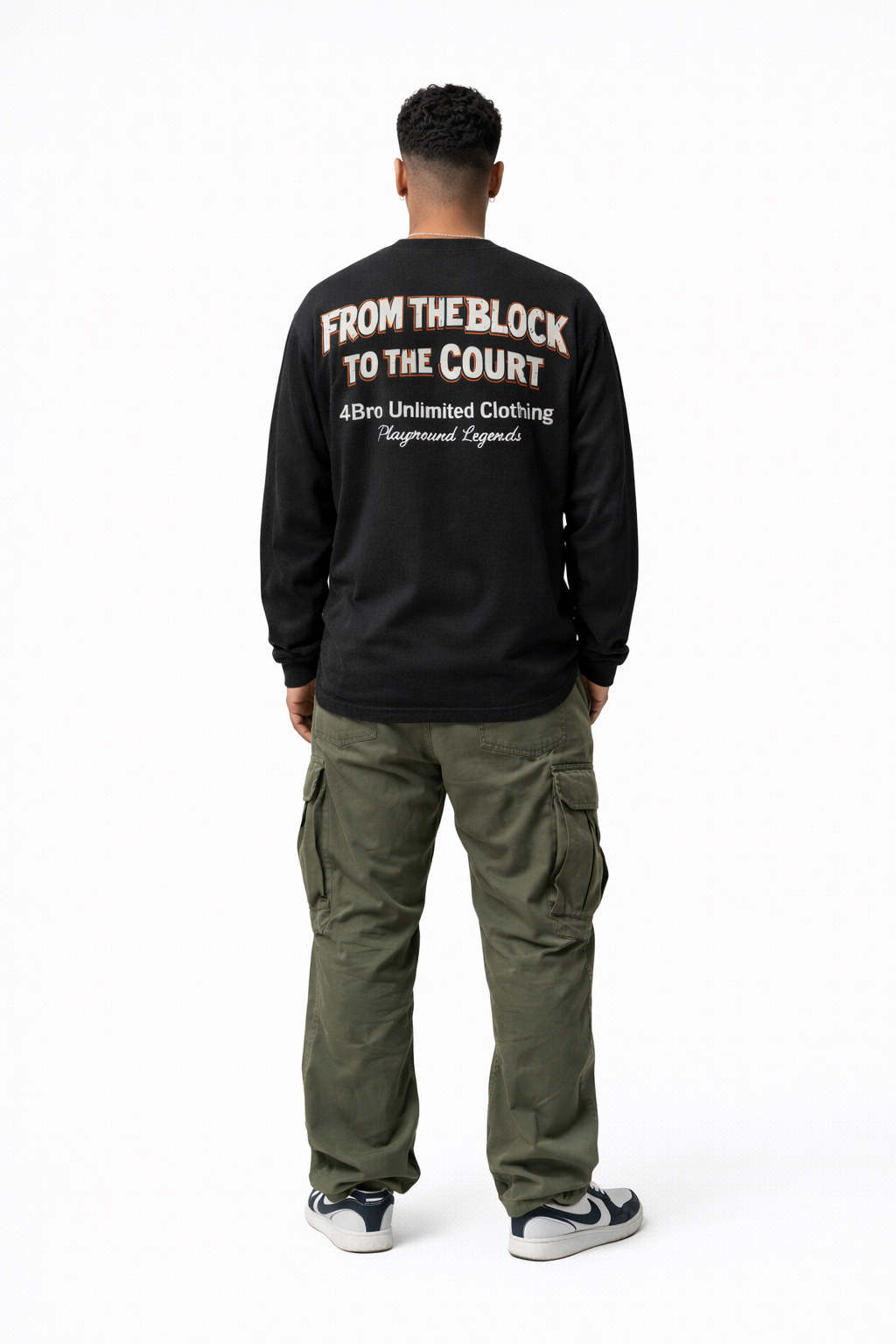 T-shirt manches longues "from the block"