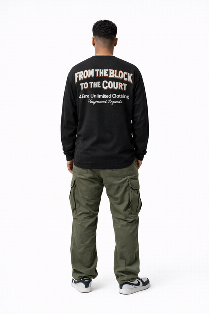 T-shirt manches longues "from the block"