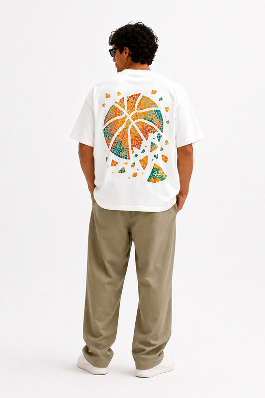 T-shirt manche courte "mosaic summer drop""