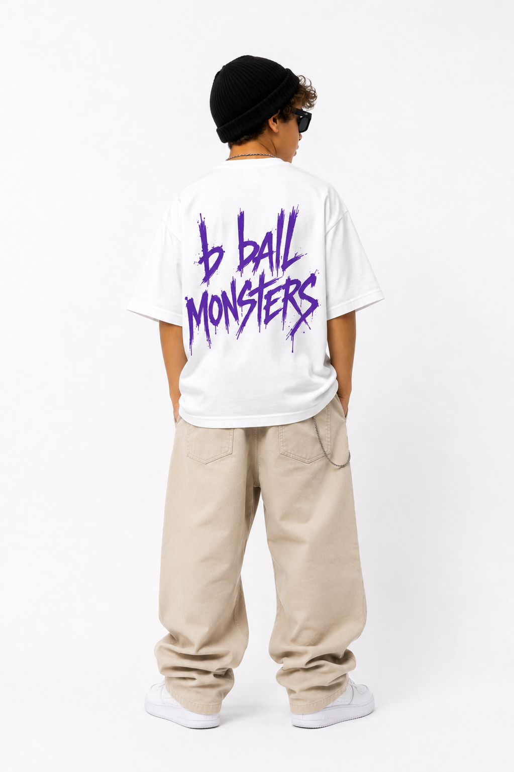 T-shirt manches courtes "b ball monsters"