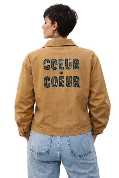 Veste "coeur-coeur"