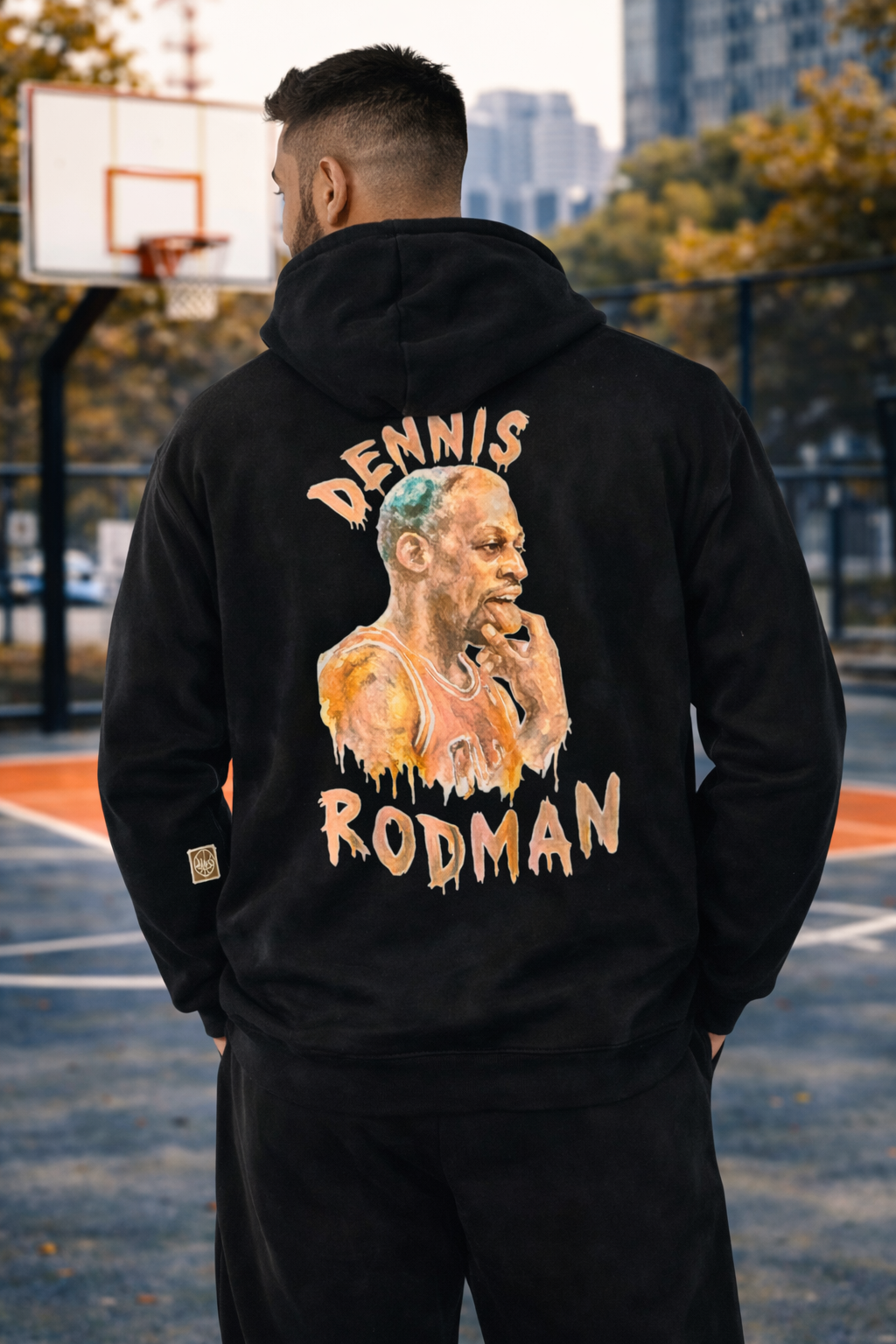 Sweat a capuche zippé "the worm"