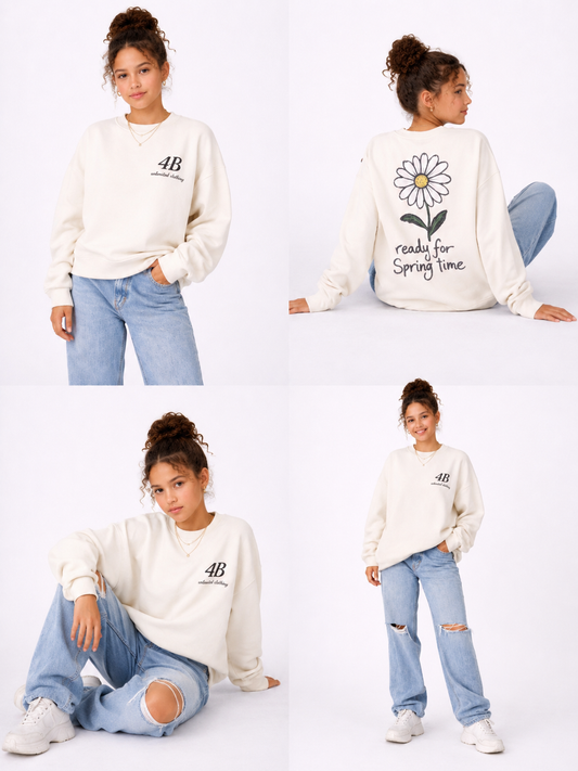 Sweatshirt "kids collection flowers*