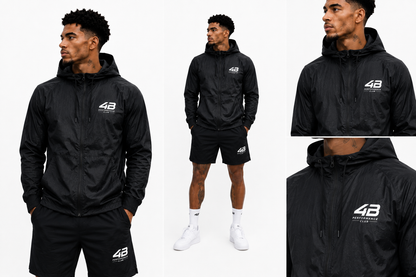 Veste de Sport Homme 4B Performance Club – Rain or Shine – Noir
