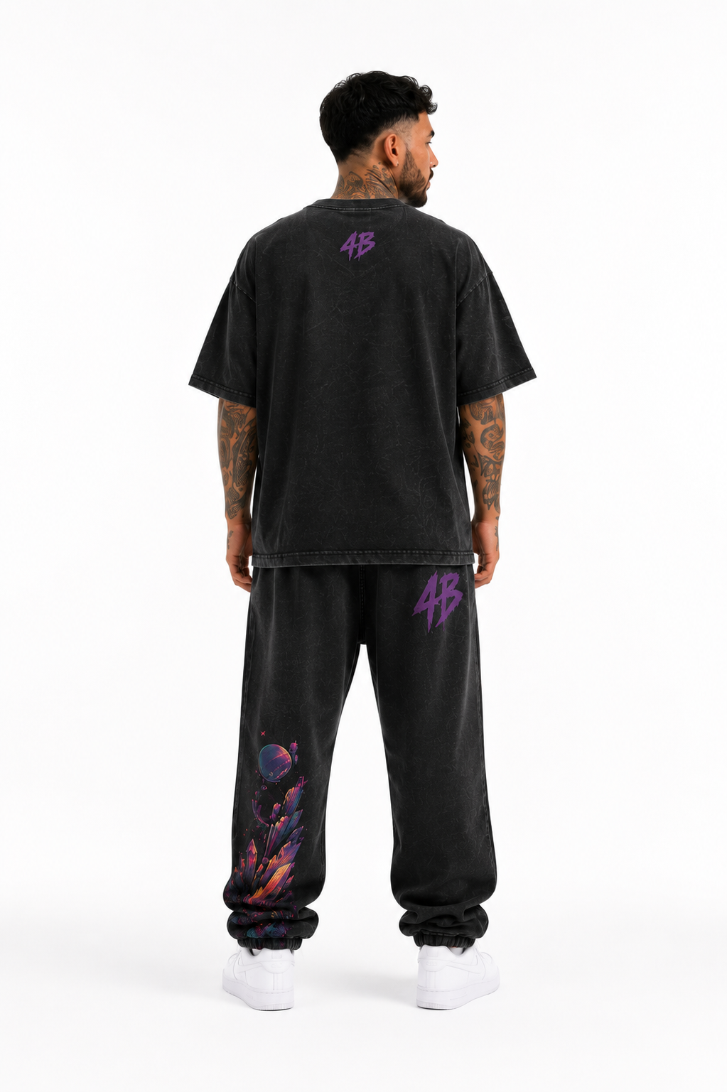 Ensemble tshirt/jogging Cosmic hoop