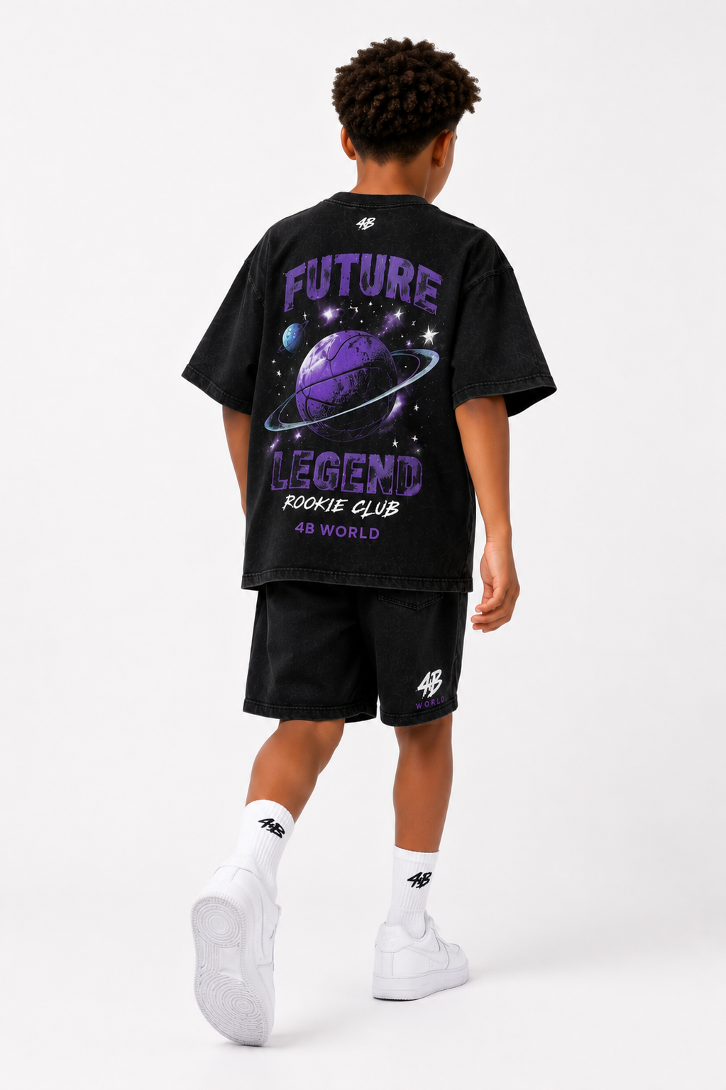 T-shirt Oversize Enfant Rookie Club | Future Legend