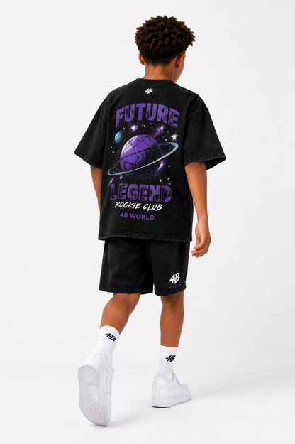 T-shirt Oversize Enfant Rookie Club | Future Legend