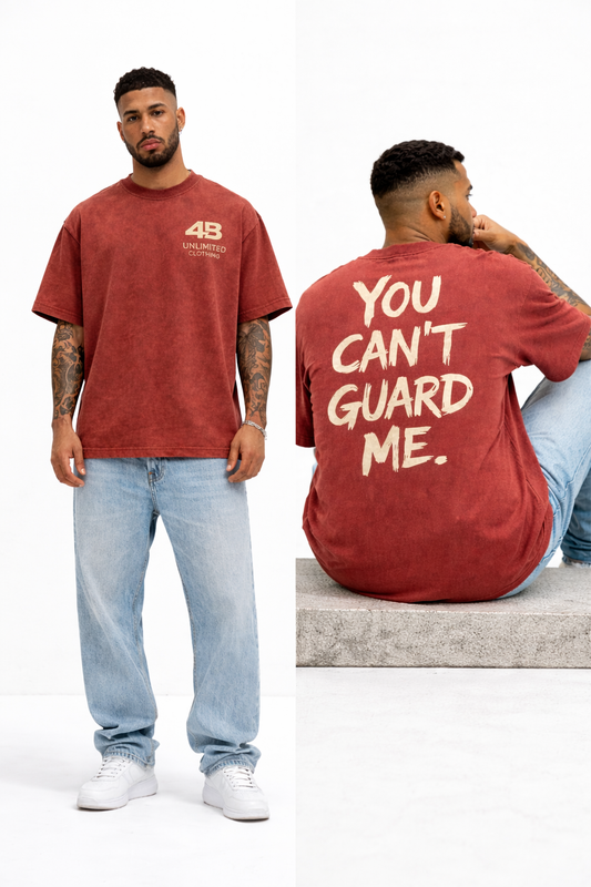 T-shirt "You can't guard me"
