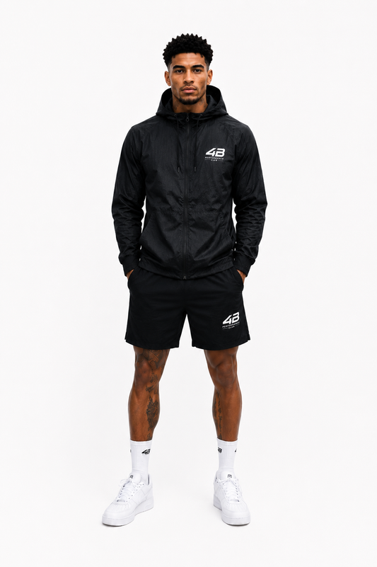 Veste de Sport Homme 4B Performance Club – Rain or Shine – Noir