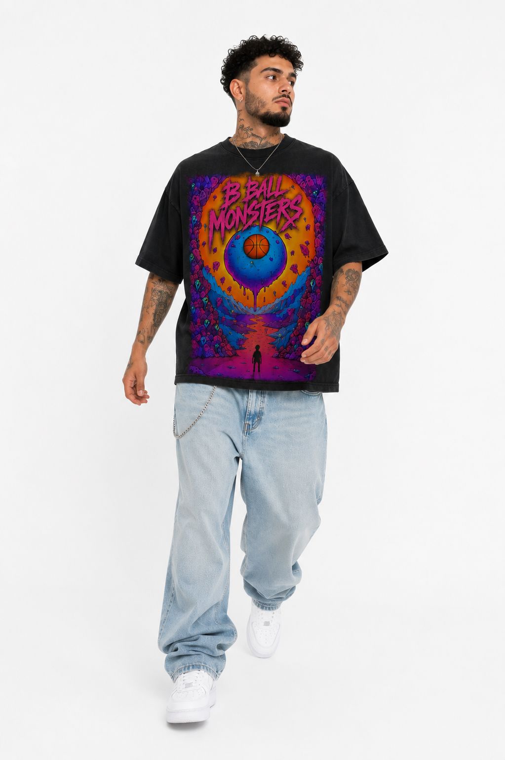 T-shirt "B ball monsters"