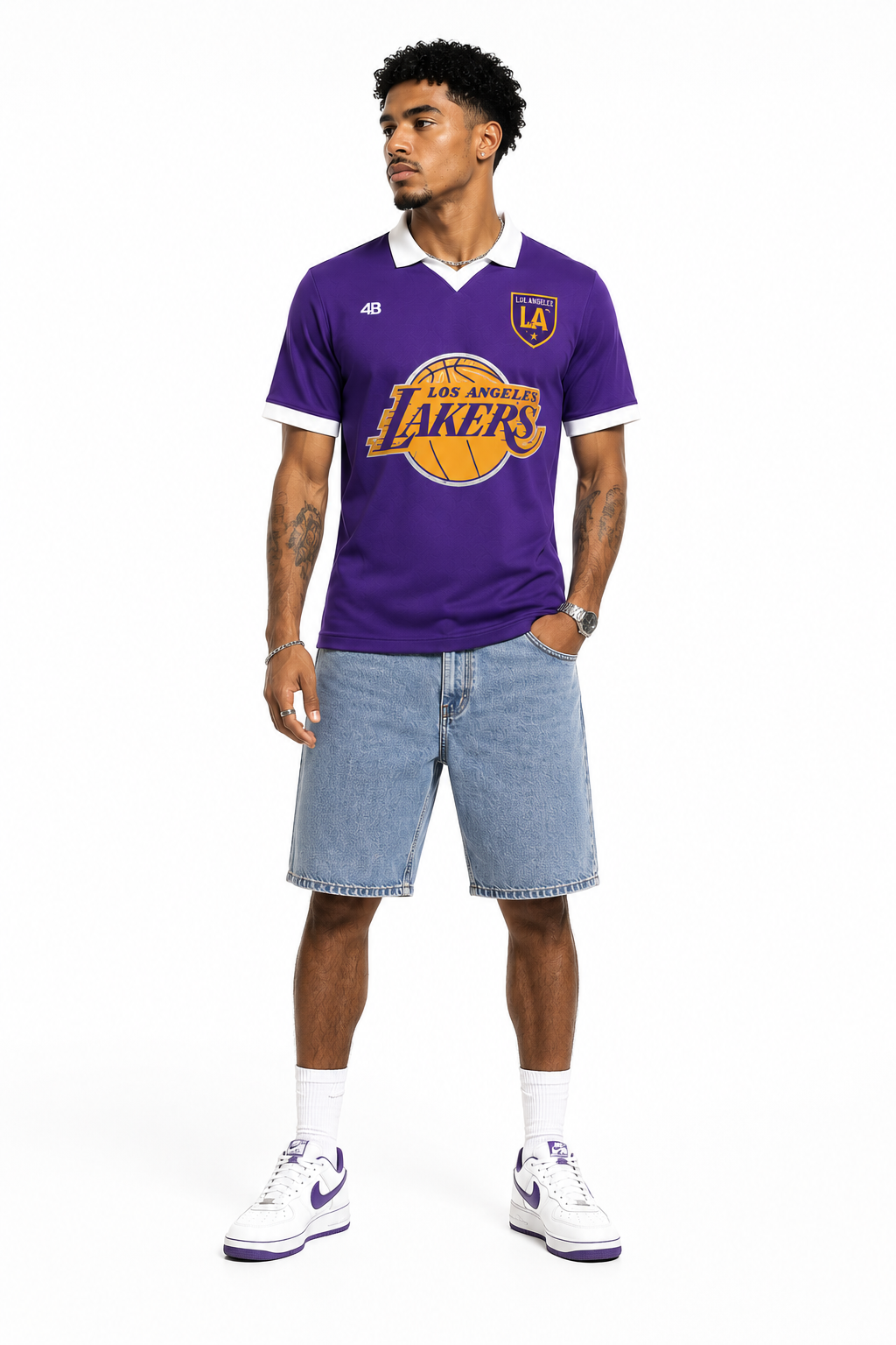 T-shirt manche courtes World cup X 4Bro L.A