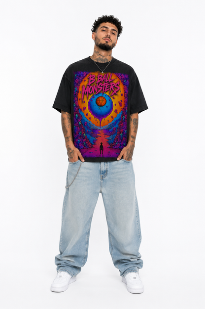 T-shirt "B ball monsters"