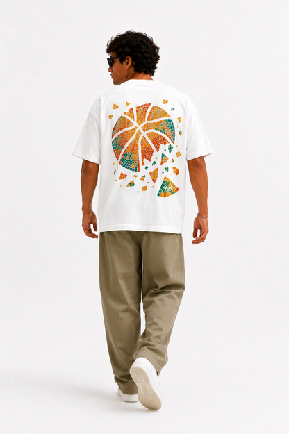 T-shirt manche courte "mosaic summer drop""