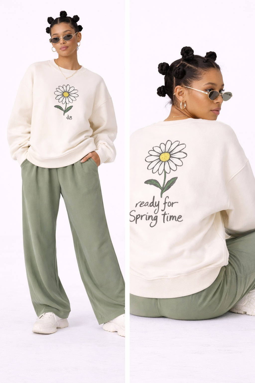 Sweat "flowers"
