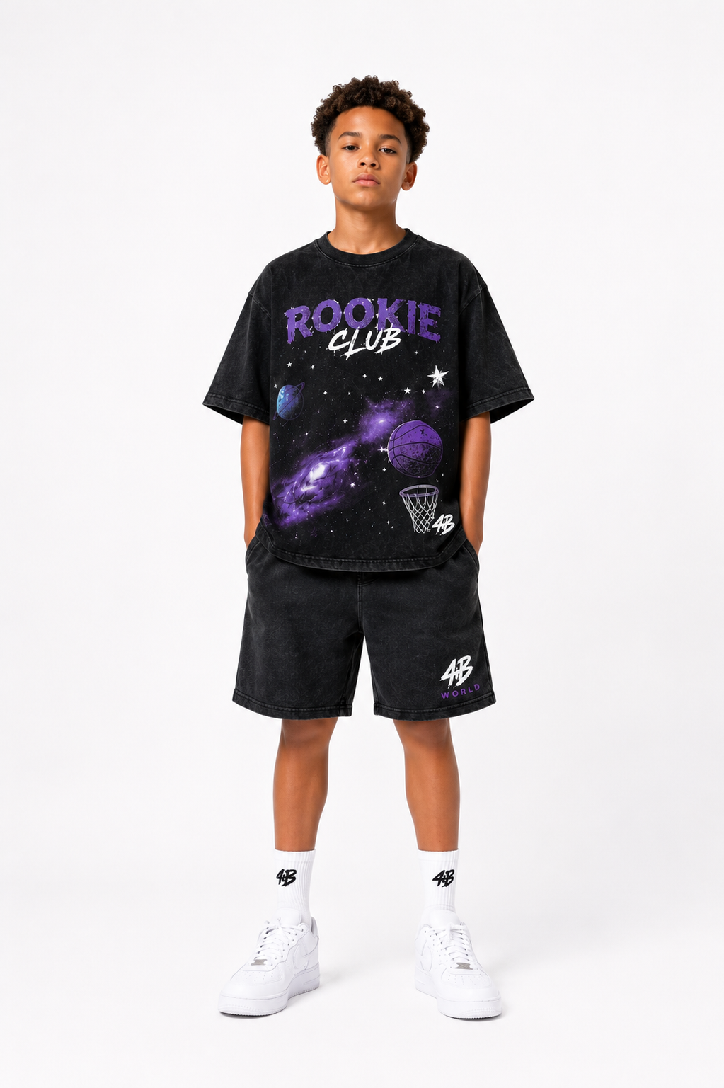 T-shirt Oversize Enfant Rookie Club | Future Legend