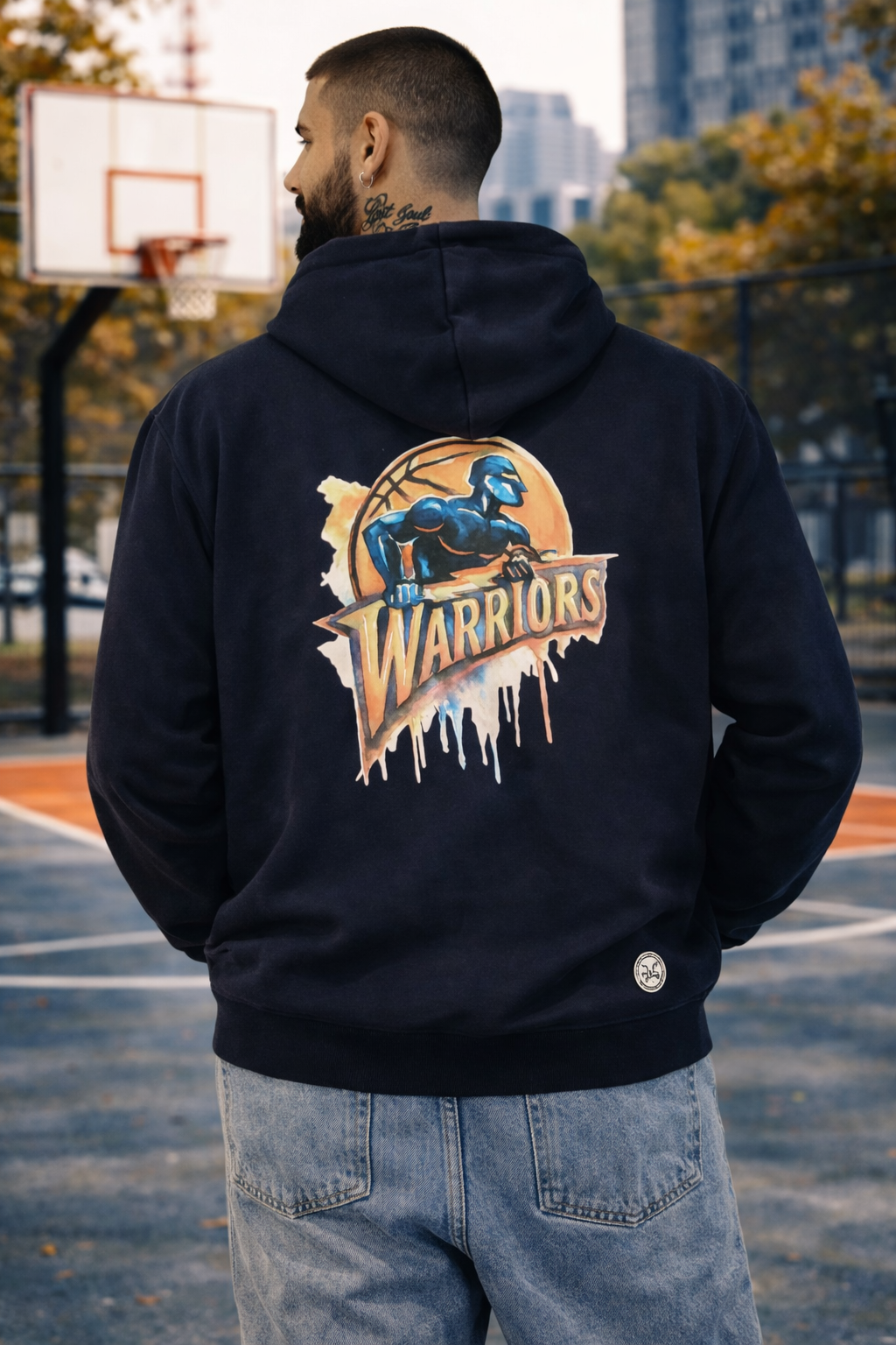 Sweat a capuche "Golden state"